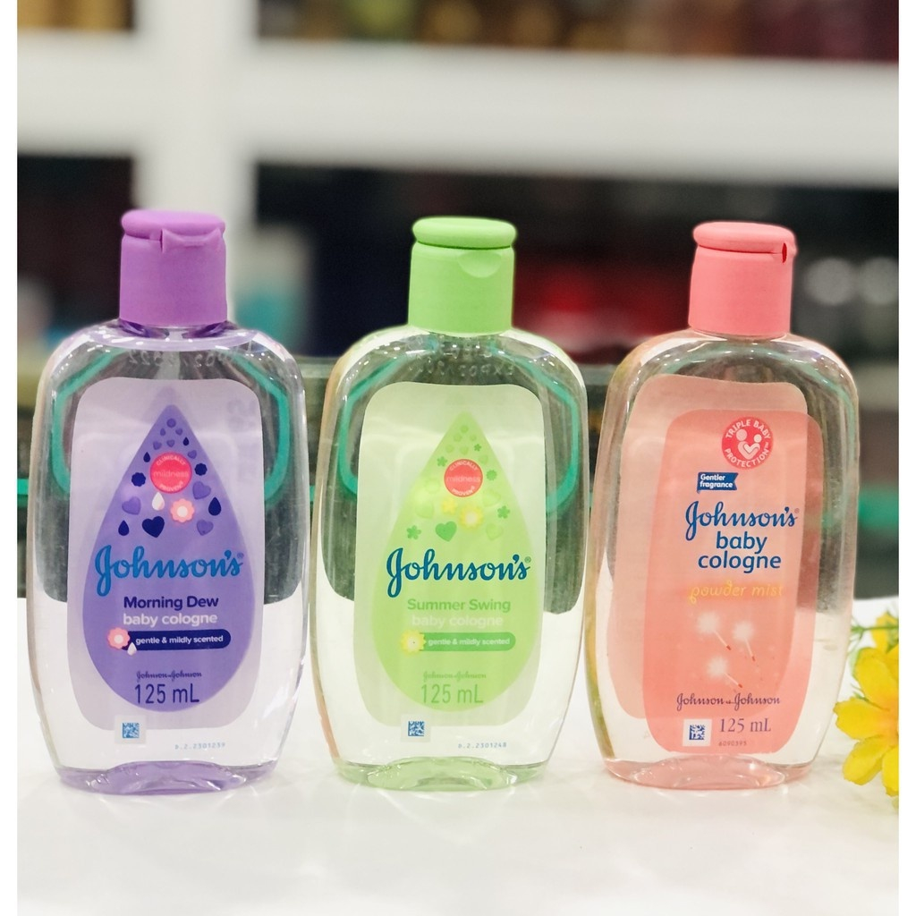 Chai dầu thơm cho bé JOHNSON [HCM] Baby 125ml ĐỦ MÙI / Nước hoa em bé