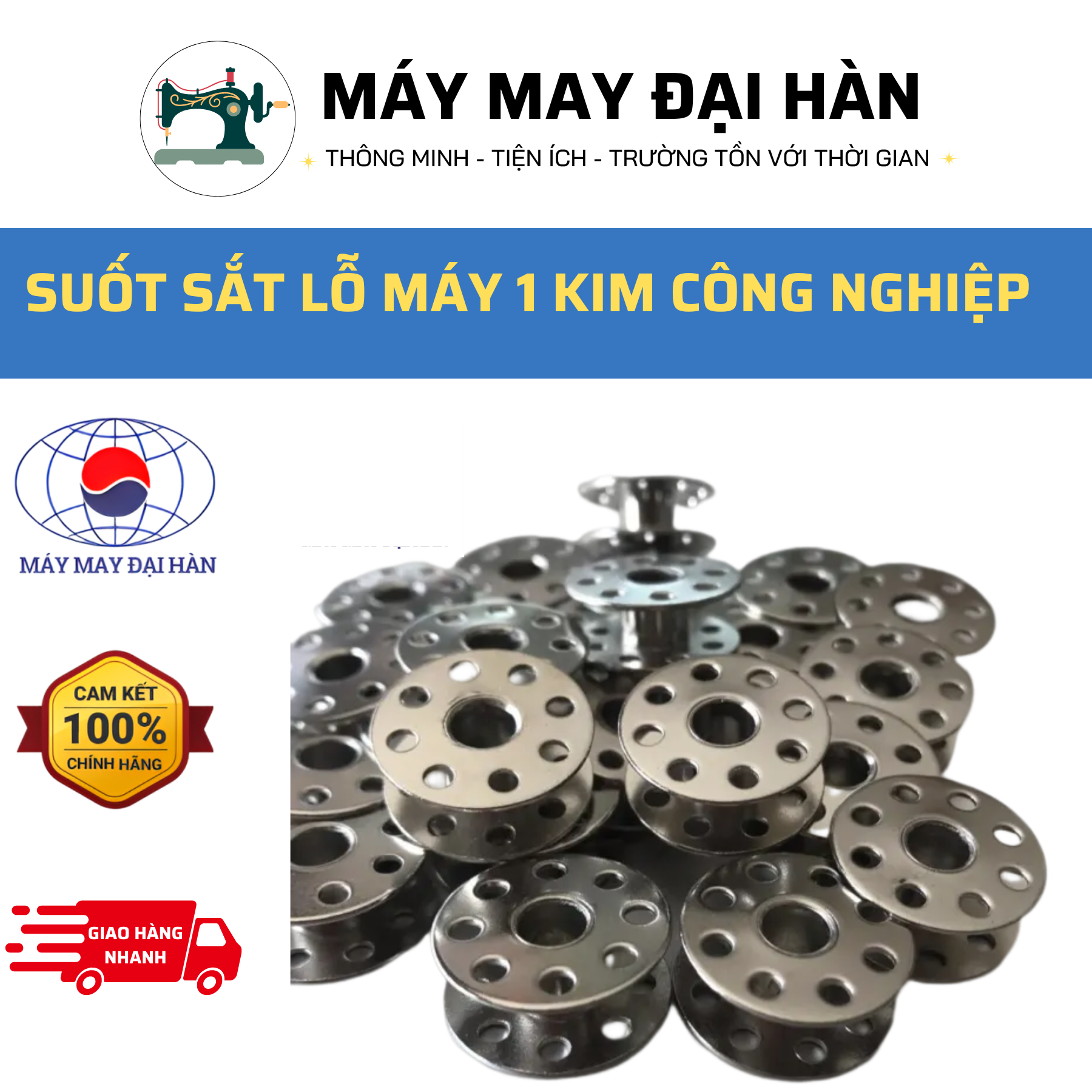 Suốt sắt lỗ máy 1 kim công nghiệp