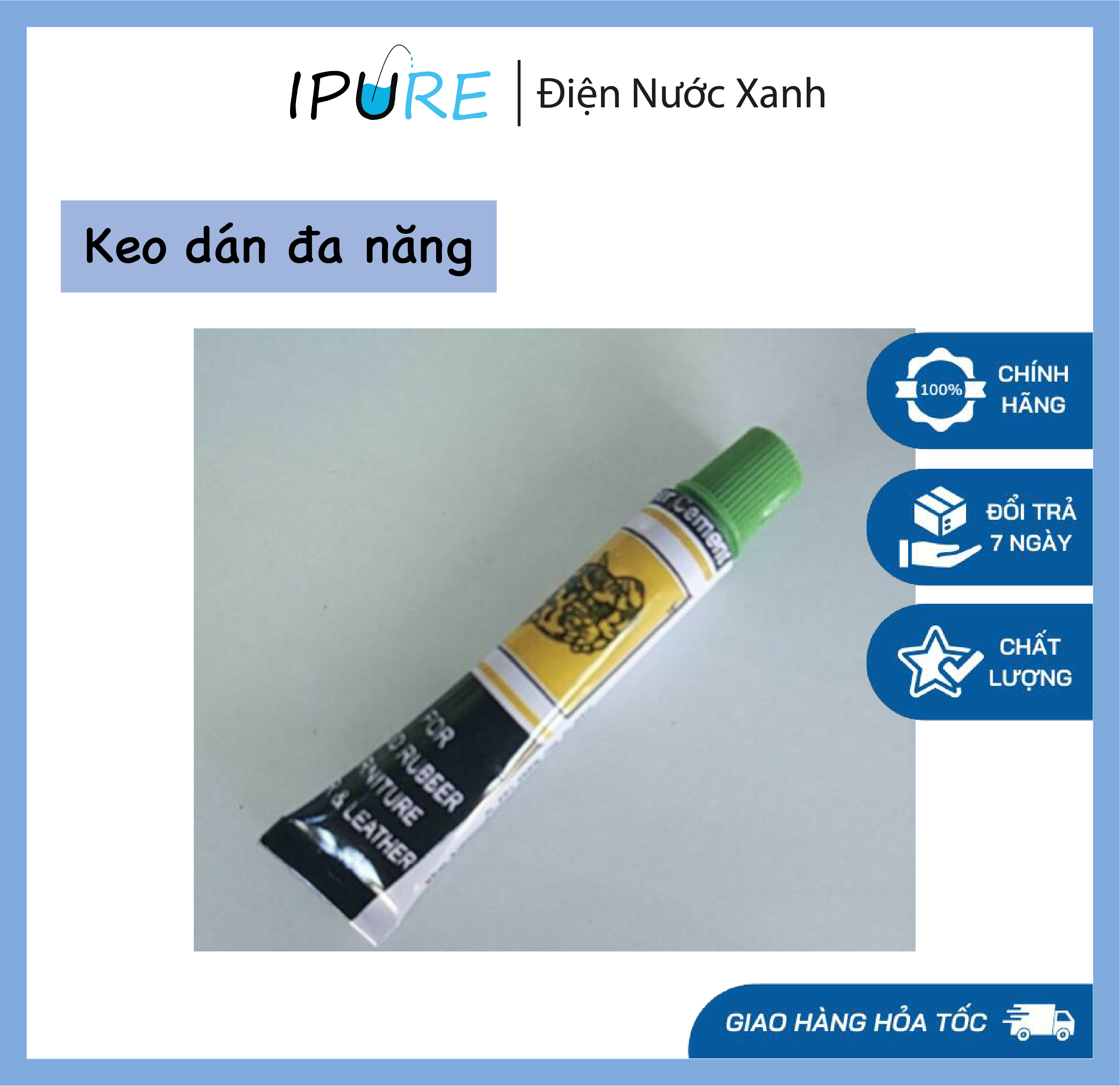 Keo dán đa năng con voi vàng kuut lớn nhỏ - dnx ipure