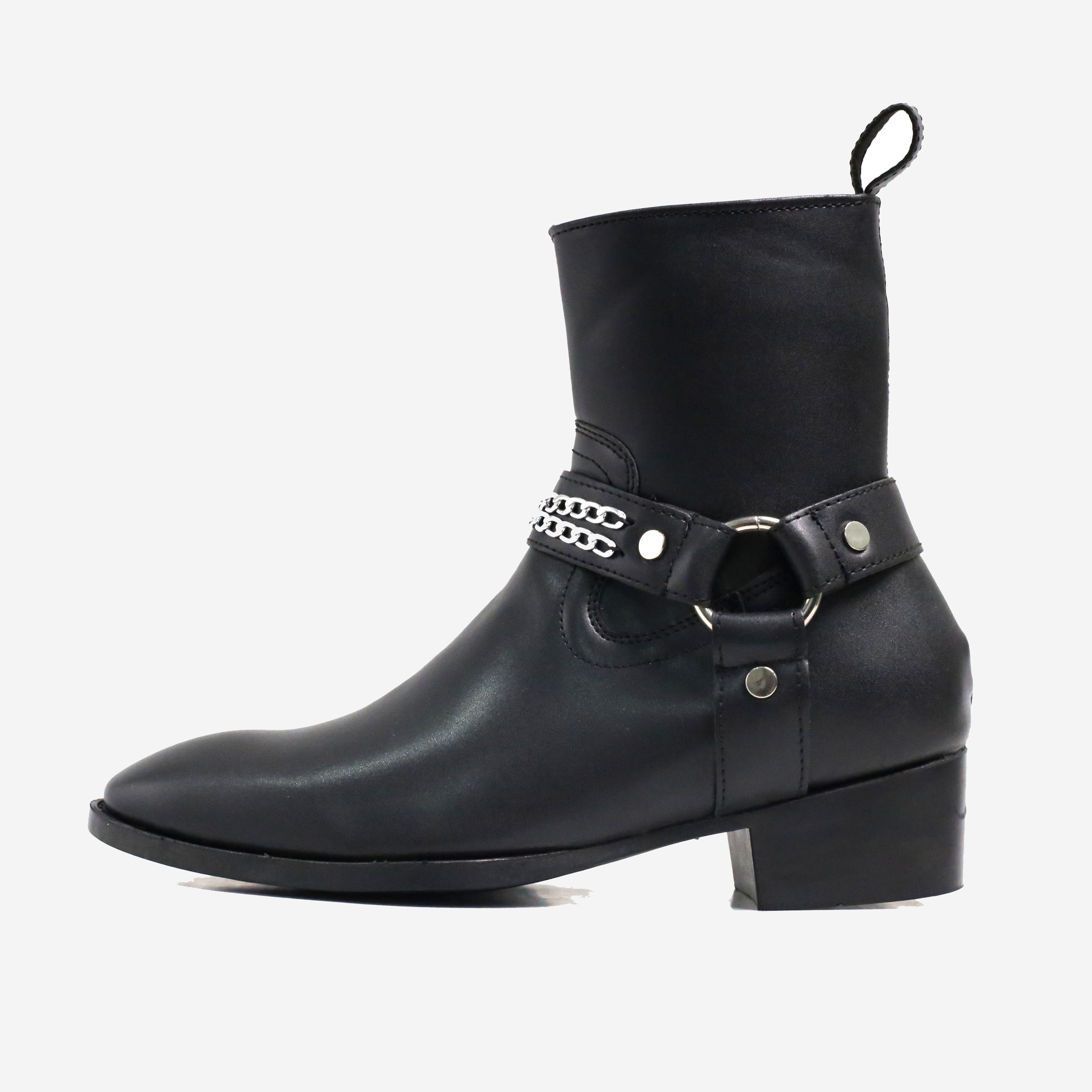 Giày harness boot khóa kéo StarLord SL1120 đế cao