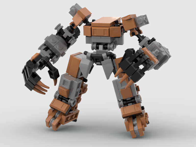 Đồ Chơi Lắp Ráp Robot Moc Mech Digg