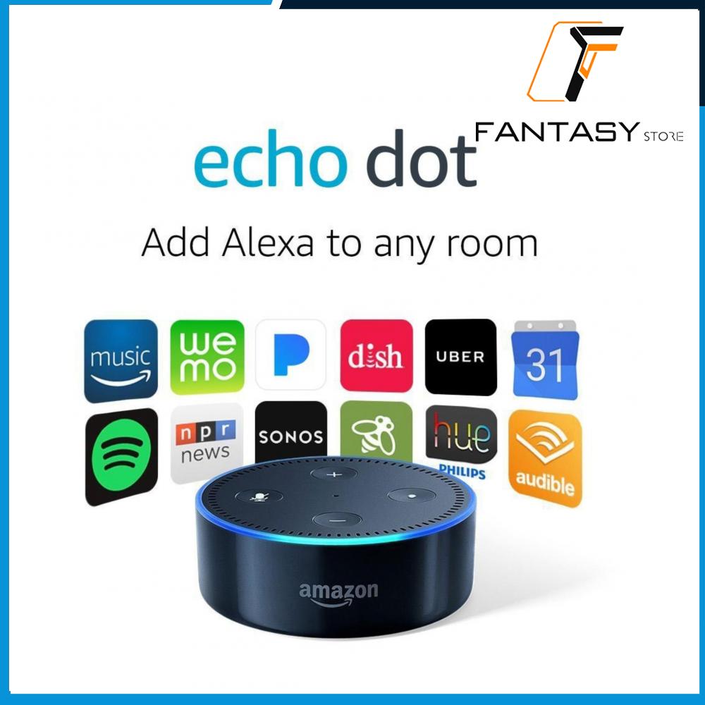 Loa thông minh Amazon Echo Dot (2nd Generation) - Smart speaker with Alexa - Black