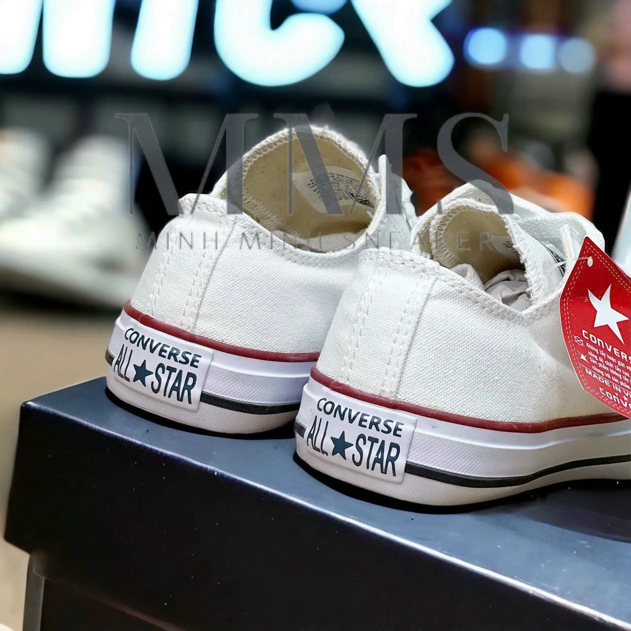 Giày Thể Thao Converse Hàng VNXK - Trắng/Đen - Unisex