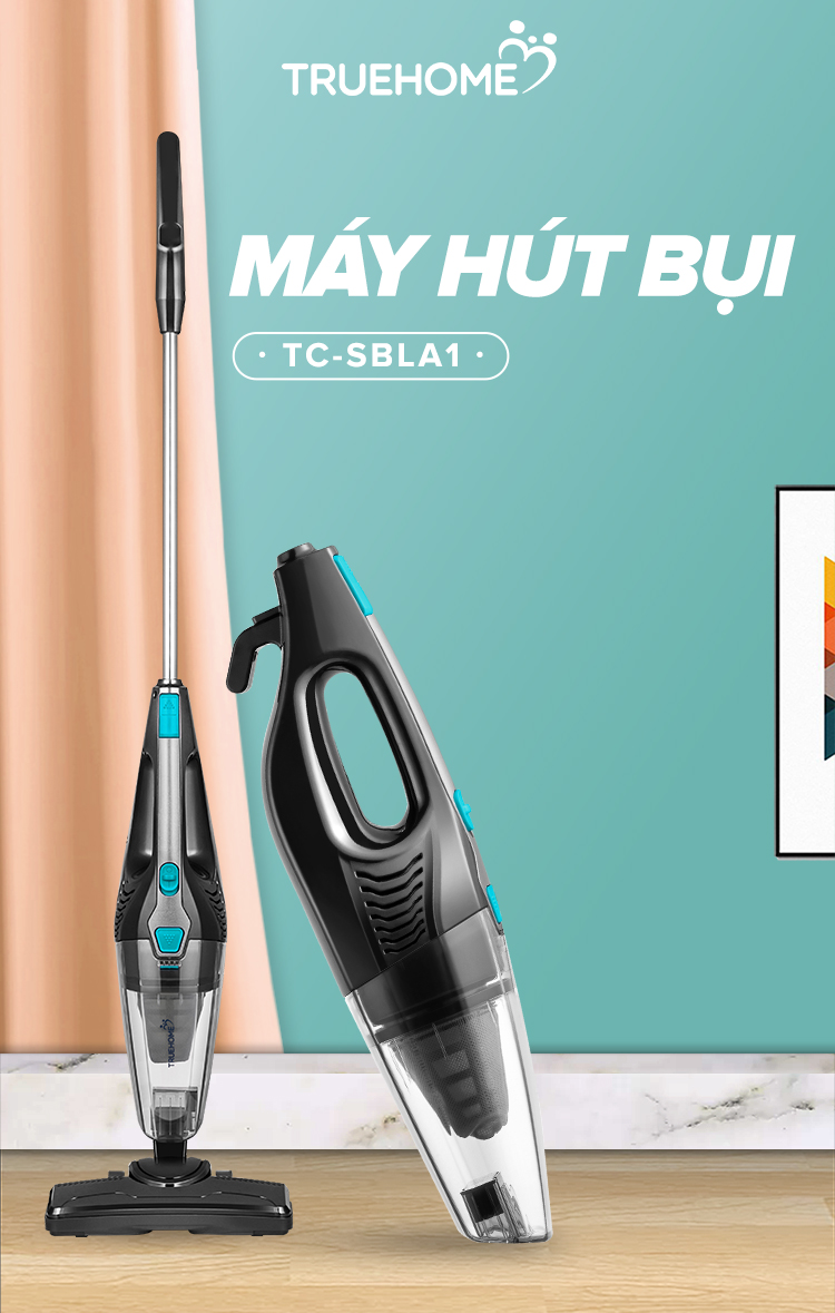 Máy hút bụi TrueHOME TC-CBLA1(B) - Hàng chính hãng