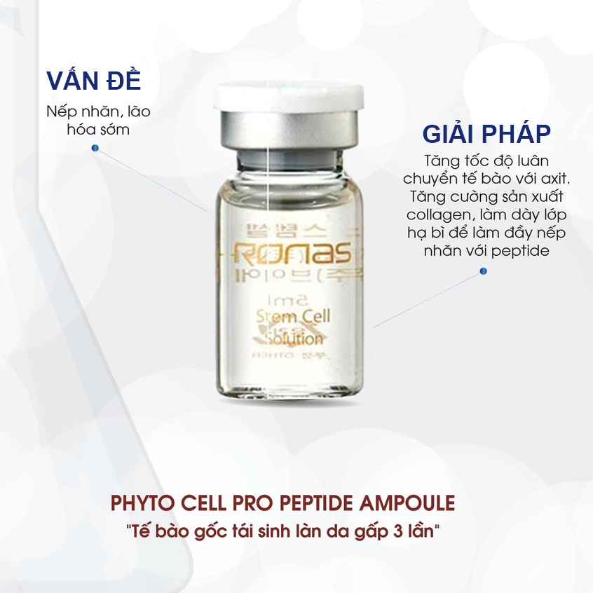 Tế bào gốc Ronas Stem Cell Solution Hàn Quốc Chính Hãng
