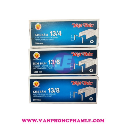 Kim bấm gỗ 13/6 việt đức