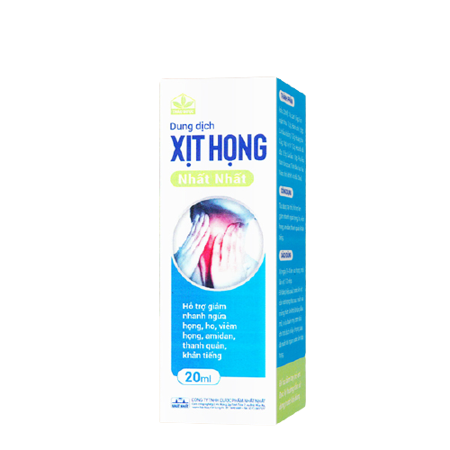 Dung dịch xịt họng Nhất Nhất (Chai 20ml)