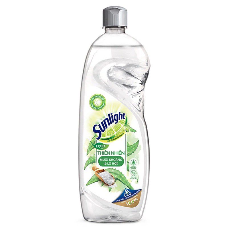 Chai Nước rửa chén Sunlight 370ml Siêu Sạch