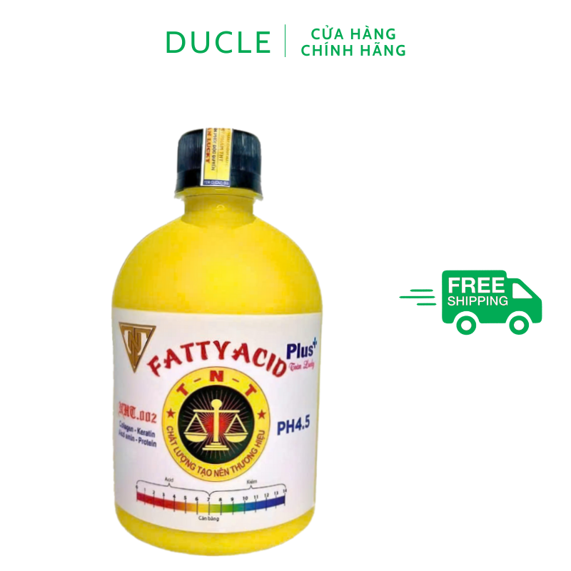 Axit béo Fatty Acid hỗ trợ nhuộm & phục hồi tóc - Chai 450ml