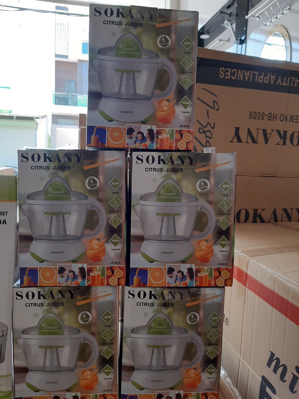 MÁY VẮT CAM SOKANY LOẠI 1