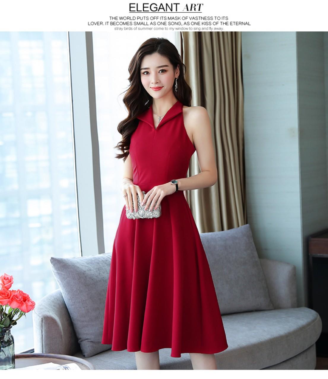 [HCM]Đầm xòe dự tiệc cao cấp