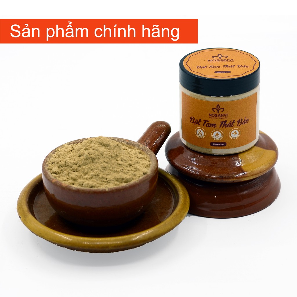 [tiêu chuẩn Bộ Y Tế] Bột Tam Thất Bắc nguyên chất, xay từ củ to