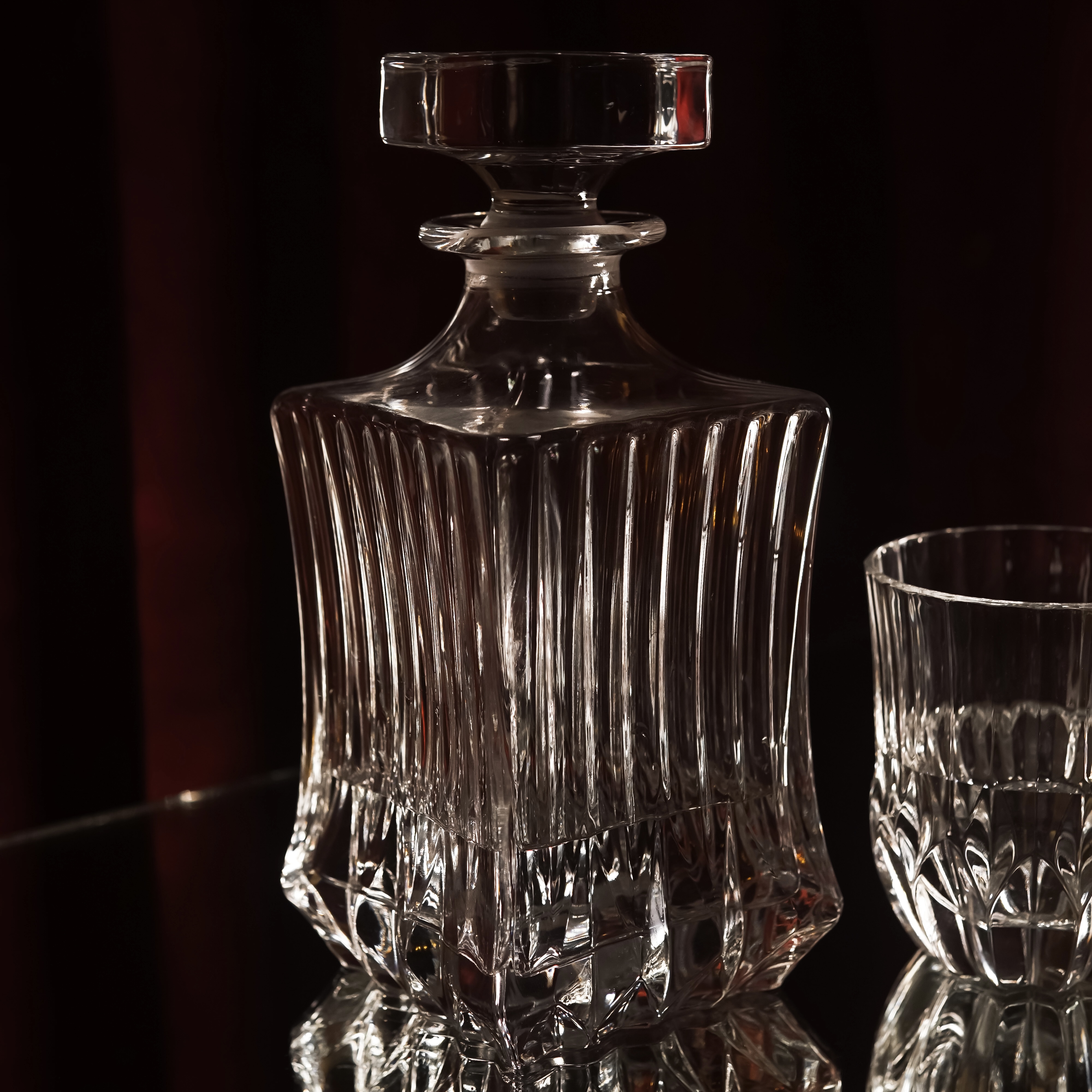Bộ Bình Ly Pha Lê Ý Cao Cấp Finn Crystal