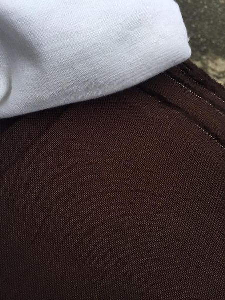 Vải linen bố nâu cafe