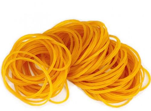 DÂY THUN DẺO VÀNG, KHOANH LỚN (500G/BỊCH)