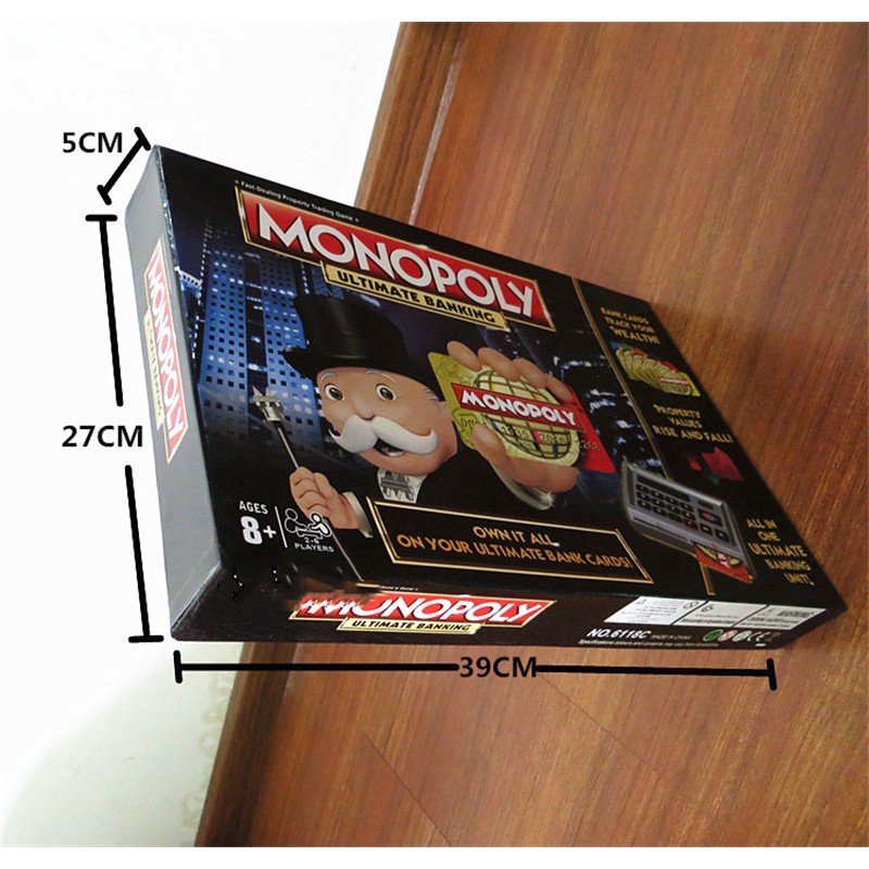[Hoàn tiền 10%][Hoàn tiền 6%]Cờ tỷ phú Monopoly Ultimate Banking , Monopoly Here & Now The World Edition