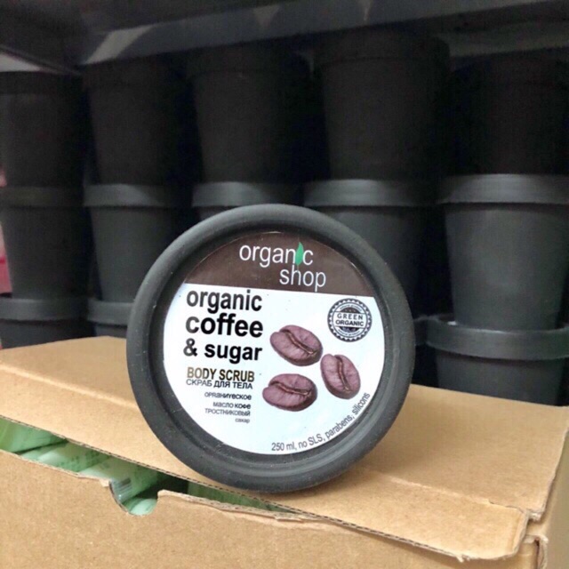 [HCM]Tẩy Tế Bào Chết Organic Coffee & Sugar