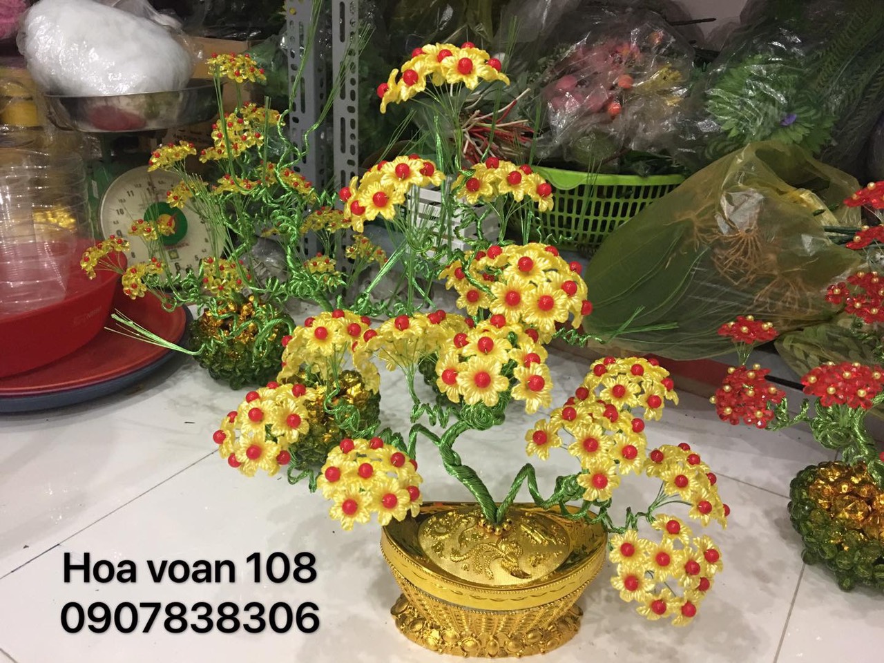 Gốc cây thỏi vàng cao 55cm