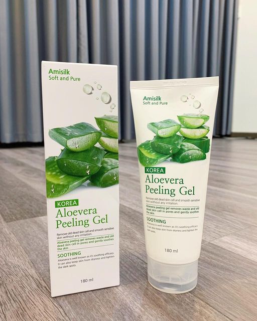 TẨY TẾ BÀO CHẾT DA MẶT ALOE - 180ML