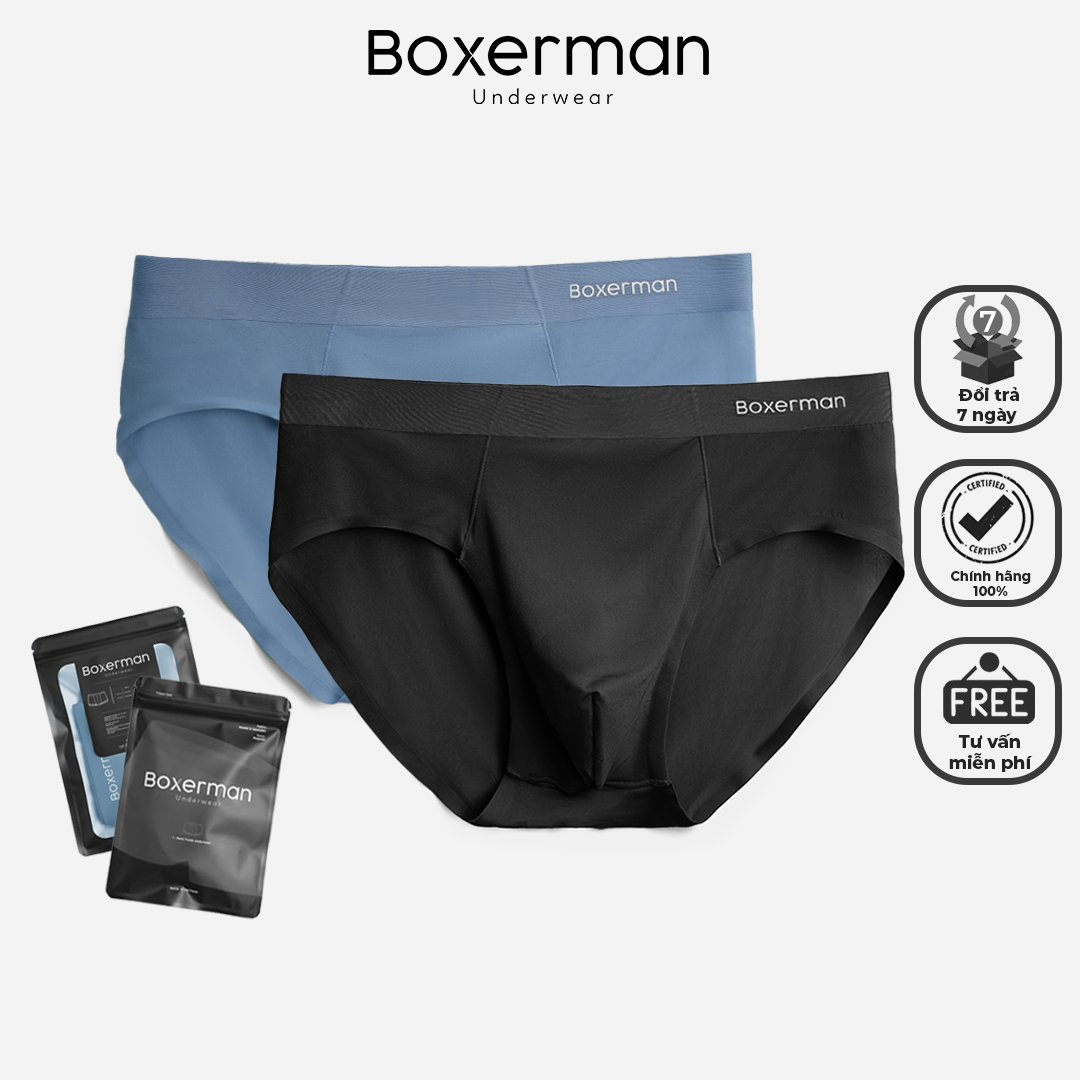Combo 2 quần sịp tam giác SLIP cao cấp BOXERMAN