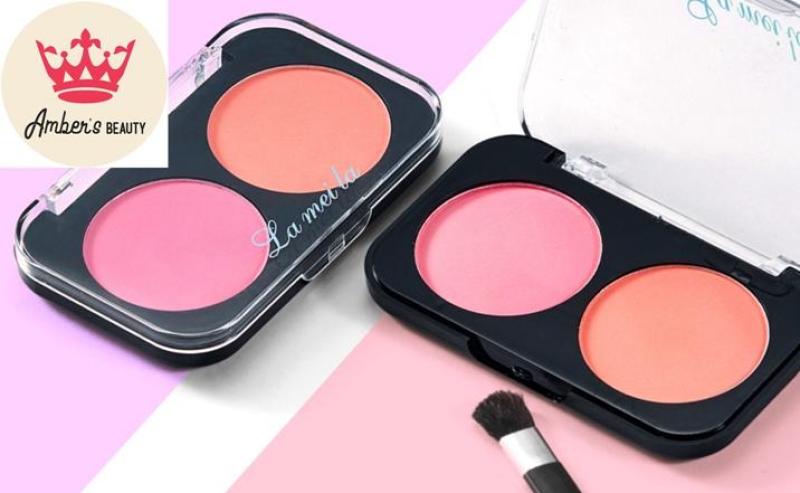 Hộp Phấn Má Bảng Phấn Má 2 Màu color Play Matte Ánh Nhũ Nhẹ Gía Rẻ L0103 giá rẻ
