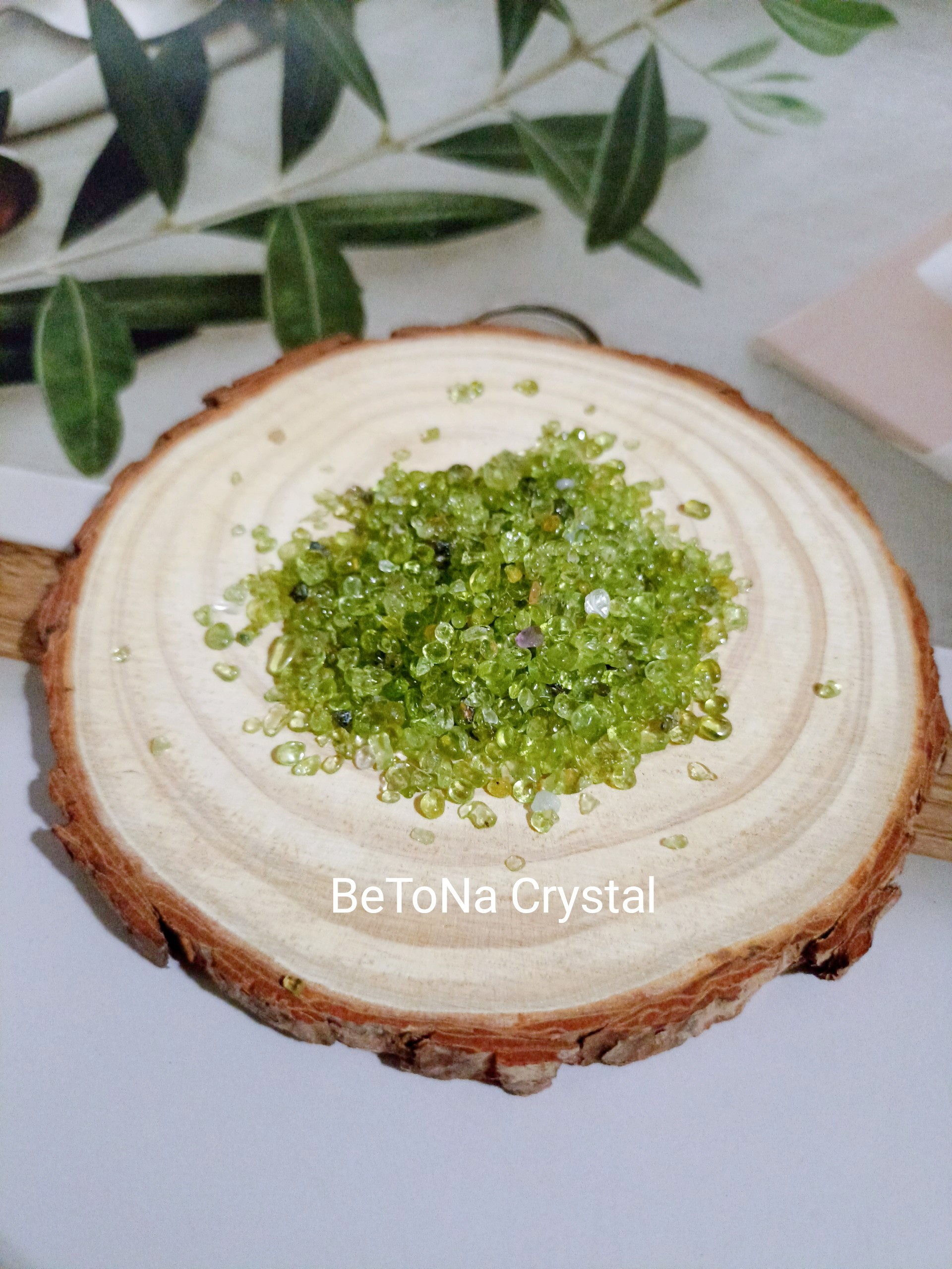Đá Peridot nhuyễn đá thanh tẩy