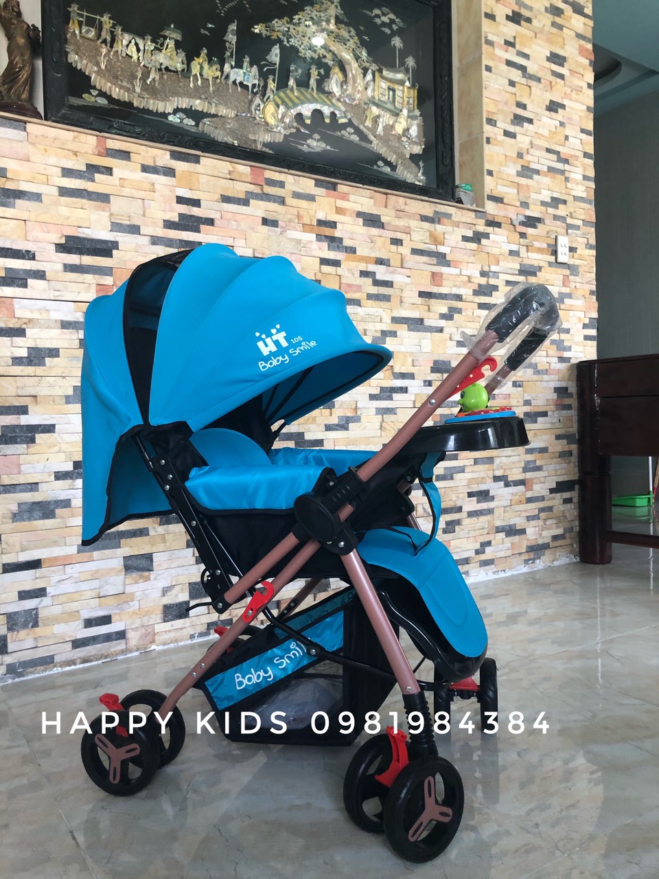 Xe Đẩy 2 Chiều HT105 (Freeship HCM)