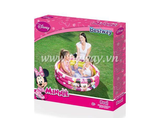 [HCM]Bể phao Minnie Bestway 91060 (1.02m x H25cm)