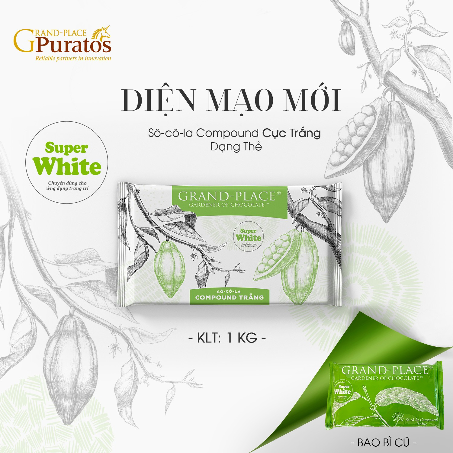 Socola Grand Place Trắng
