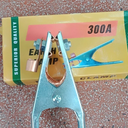 Kẹp mát máy hàn 300A có cốt mầu đồng
