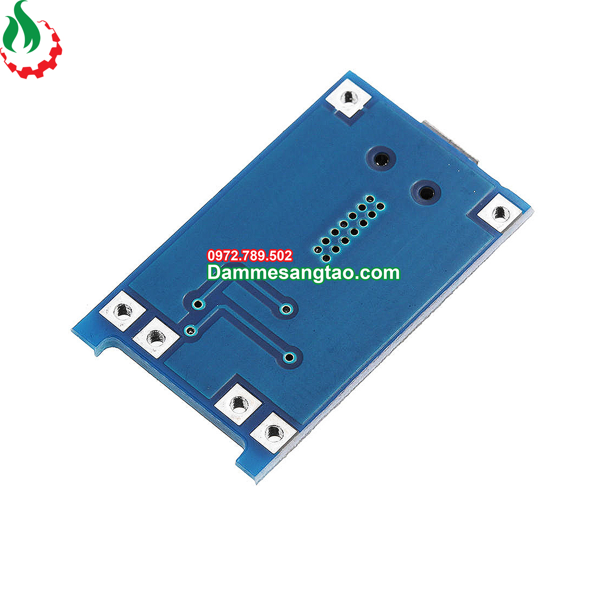Mạch sạc pin Li-ion 3.7V TP4056 V2 (Có Bảo Vệ)