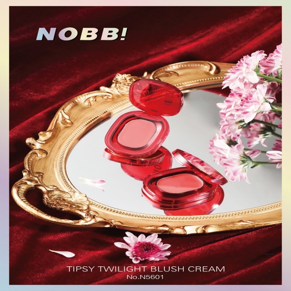 NOBB Makeup Blush Cream Natural Single Palette Improve Complexion Blushes
