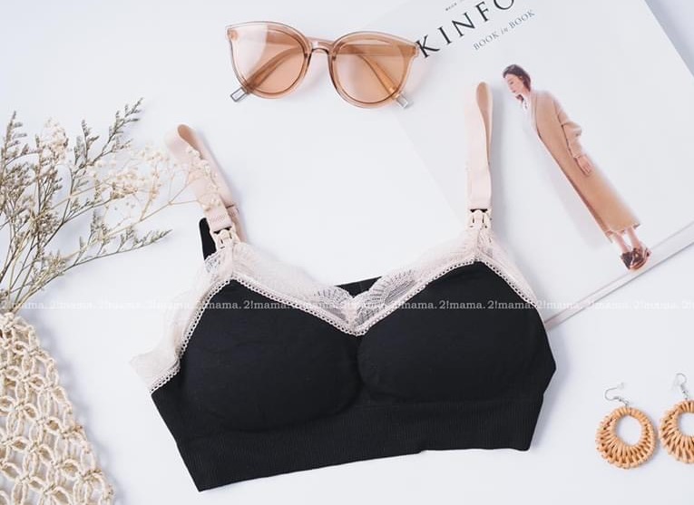 ÁO CHIP ĐỊNH HÌNH CHO MẸ BẦU KẾT HƠP SAU SINH PHA REN-NHIỀU MẦU