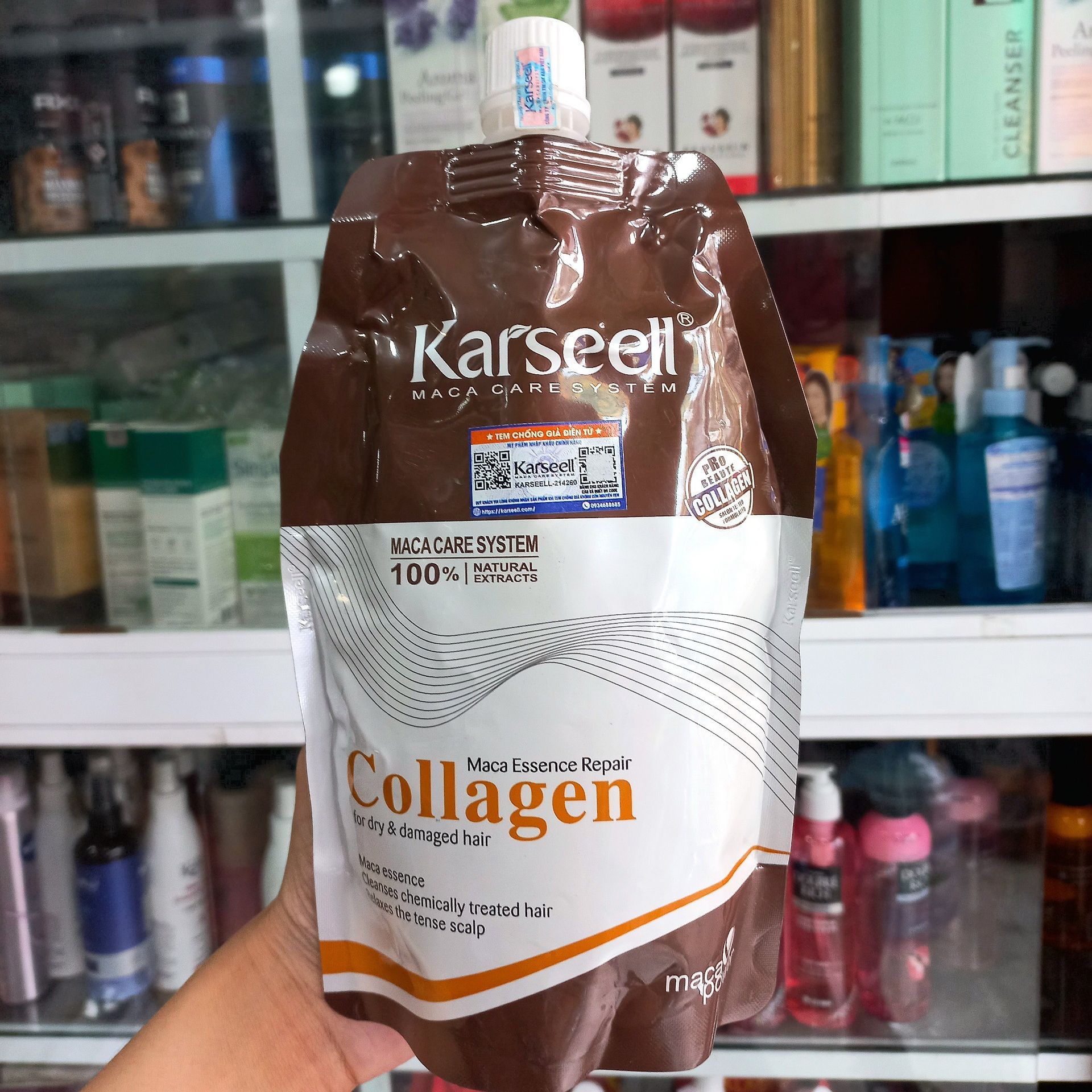 [HCM]Dầu hấp tóc Collagen Karseell