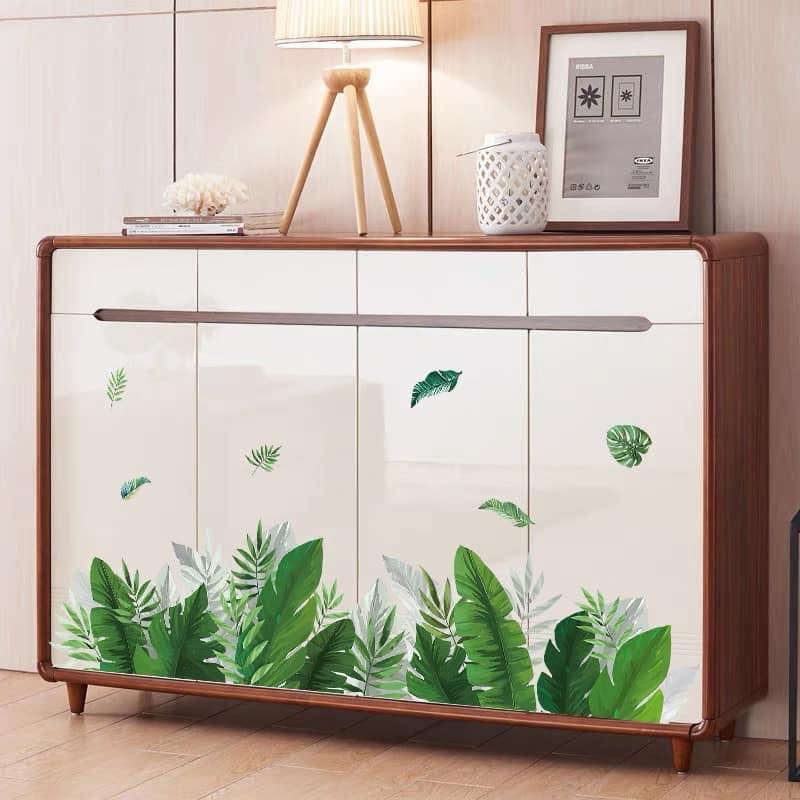 [HCM]DECAL DÁN TƯỜNG GIÀN CÂY XANH LÁ ĐẬM
