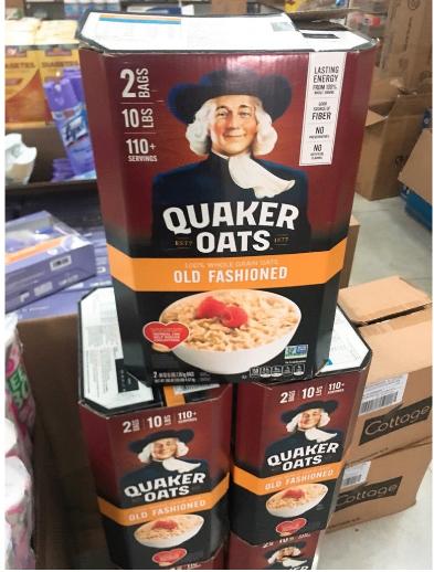 Bột Yến Mạch Quaker Oats 4,53 kg