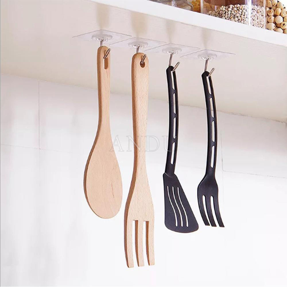 Combo 5 Móc Dán Tường Thần Thánh Trong Suốt, Chắc Chắn, Siêu Bền