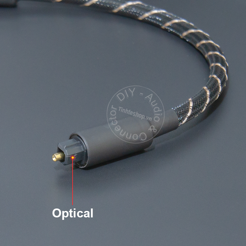 Dây optical DIY 15Cm đến 1 mét cắm cho DAC AMP - Cáp audio quang toslink