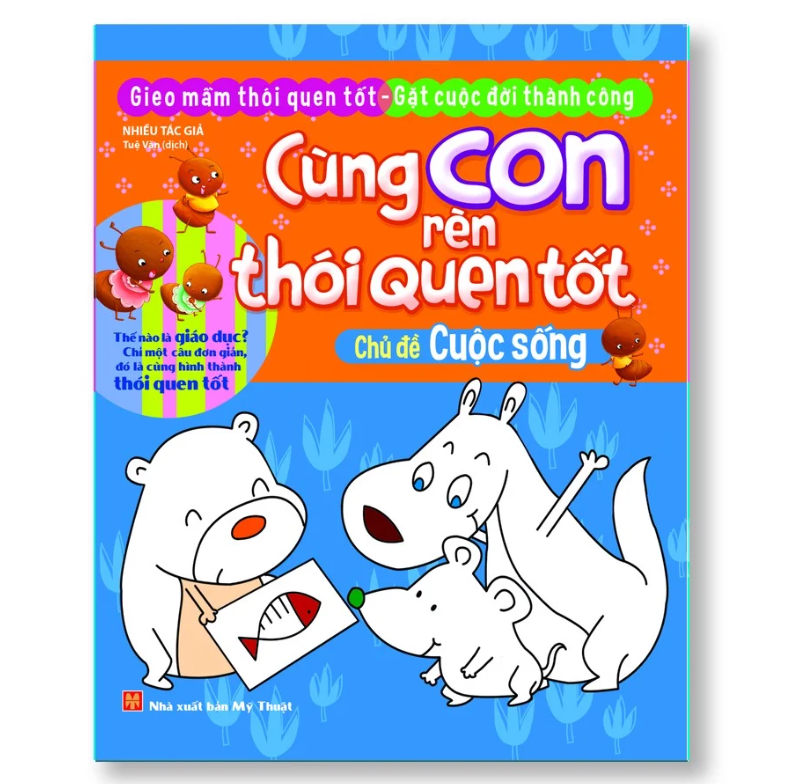 Sách: Combo Cùng Con Rèn Thói Quen Tốt (Túi 10 Cuốn)