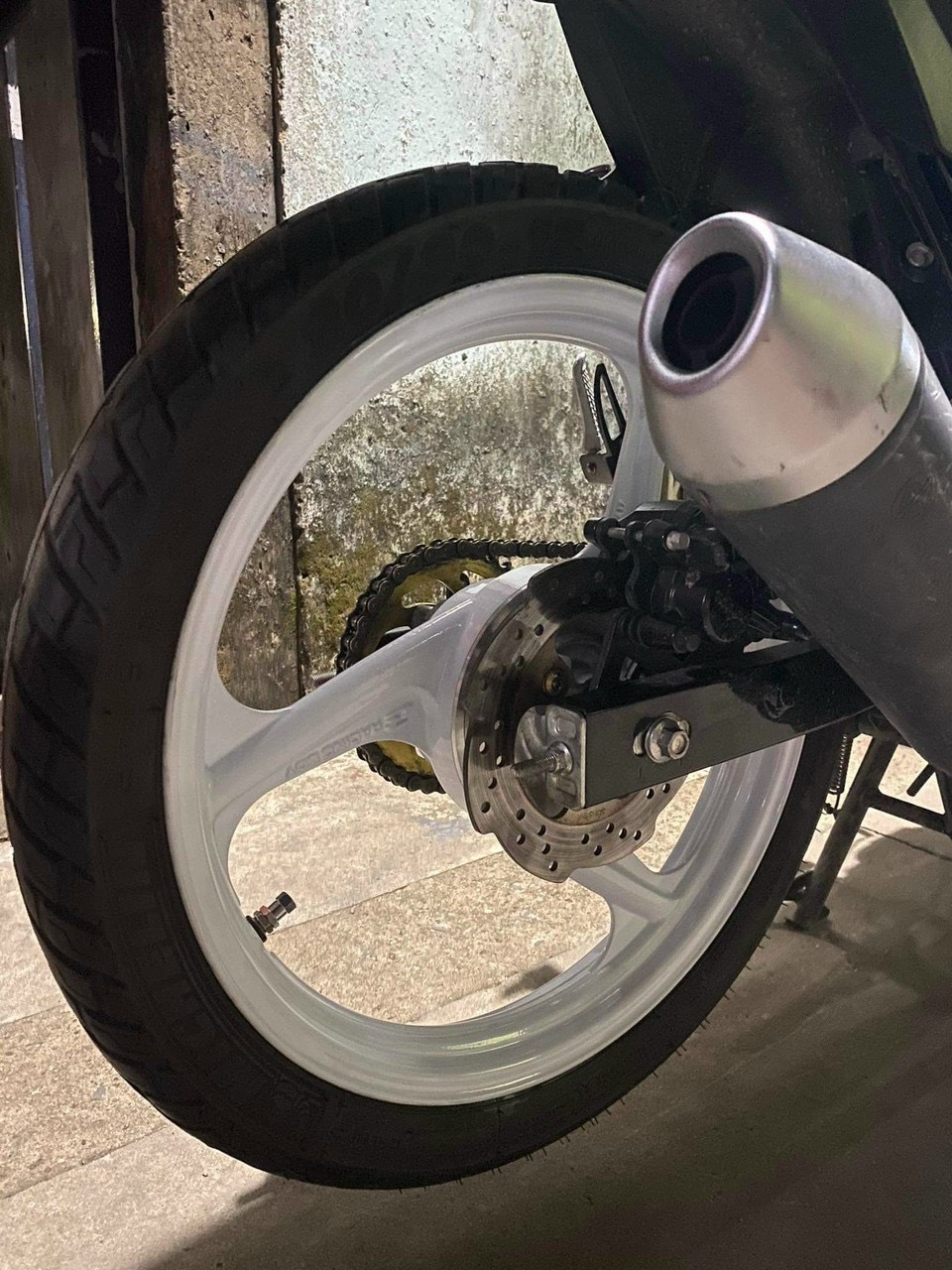 Mâm 3đao RCB chế cho Satria/Raider