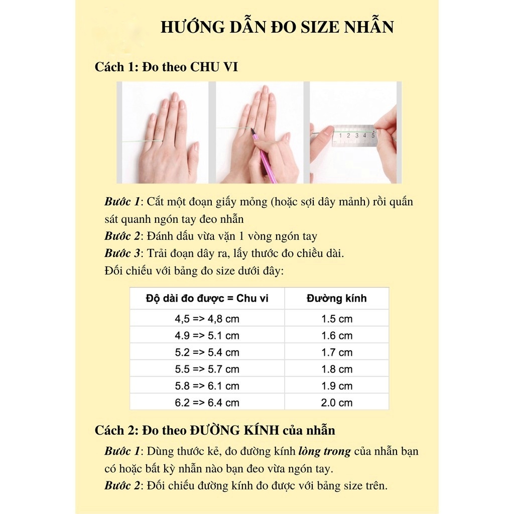 Nhẫn bạc ta DaLiA Jewelry tròn trơn basic