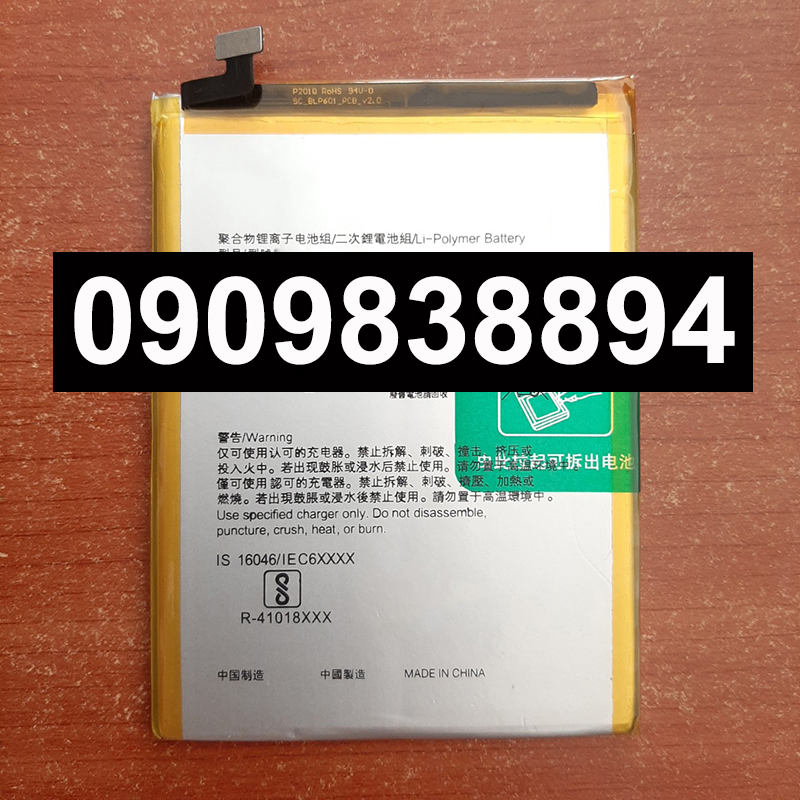 Pin điện thoại oppo a1601 zin