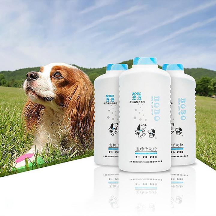 [HOÀN TIỀN 10%]Phấn tắm khô BoBo 170g dành cho thú cưng - Cutepets