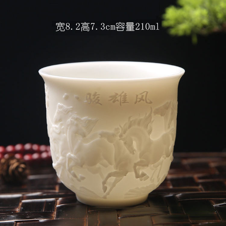 Chén Sứ Thấu Quang Dùng Thưởng Trà