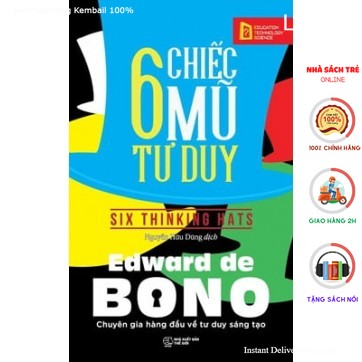 Sách - 6 chiếc mũ tư duy