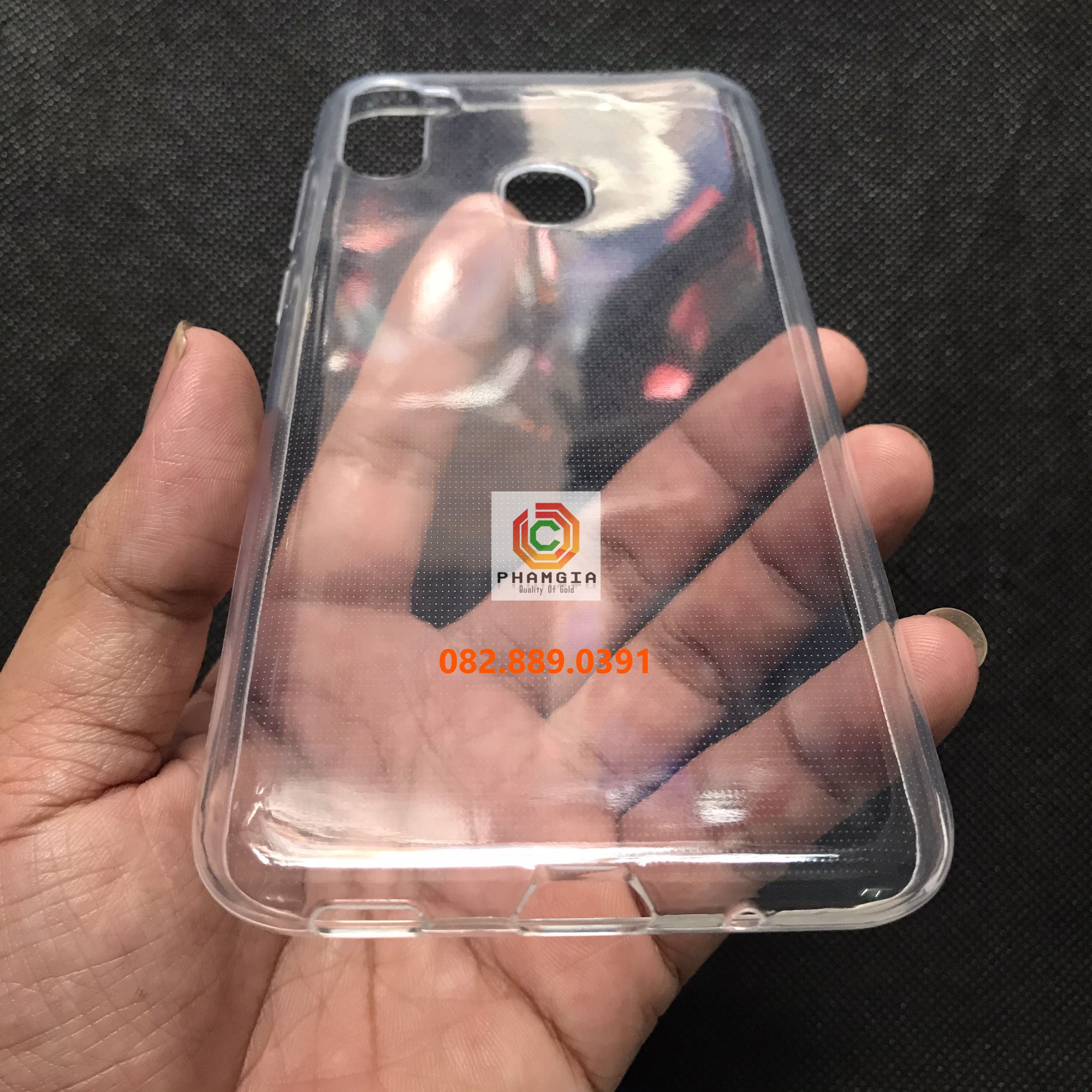 Ốp lưng Samsung Galaxy A11 dẻo trong  cao cấp
