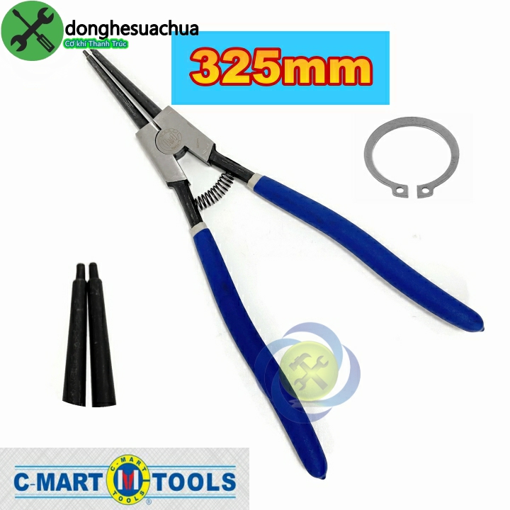 Kìm mở phe ngoài miệng thẳng 325mm c-mart b0022-13 13inch