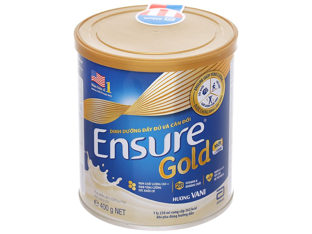 Sữa Bột Ensure Gold Hương Vani 400g