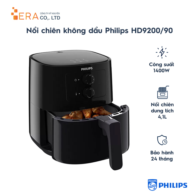 Nồi chiên không dầu Philips HD9200/90