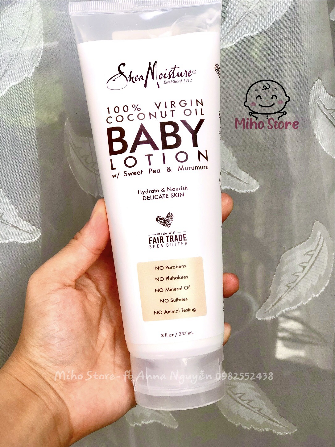 kem dưỡng baby lotion shea